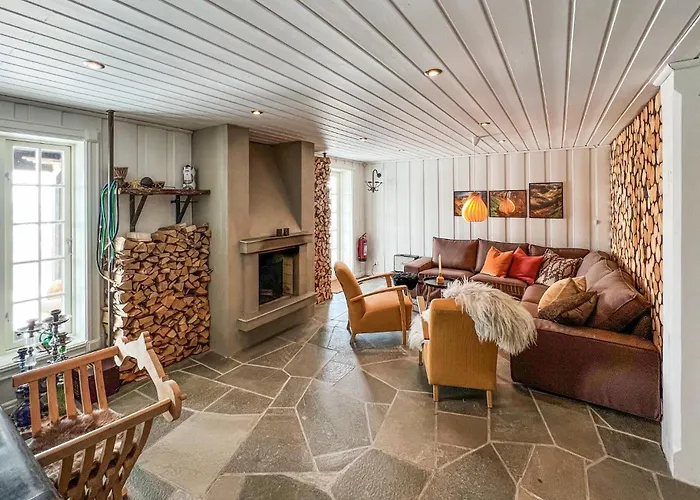Ferienhaus Lovely In With Sauna Aurdal